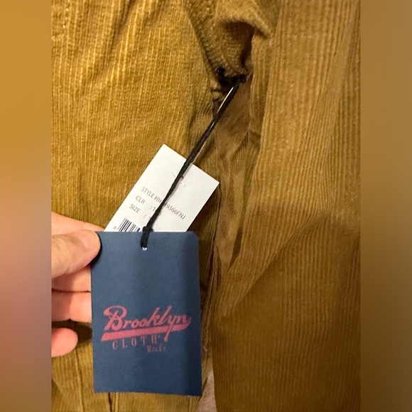 Corderouy/cotton/ lined button up jacket (unisex) - Picture 3 of 10